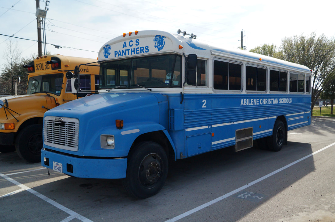 Abilene Christian School Activity Bus