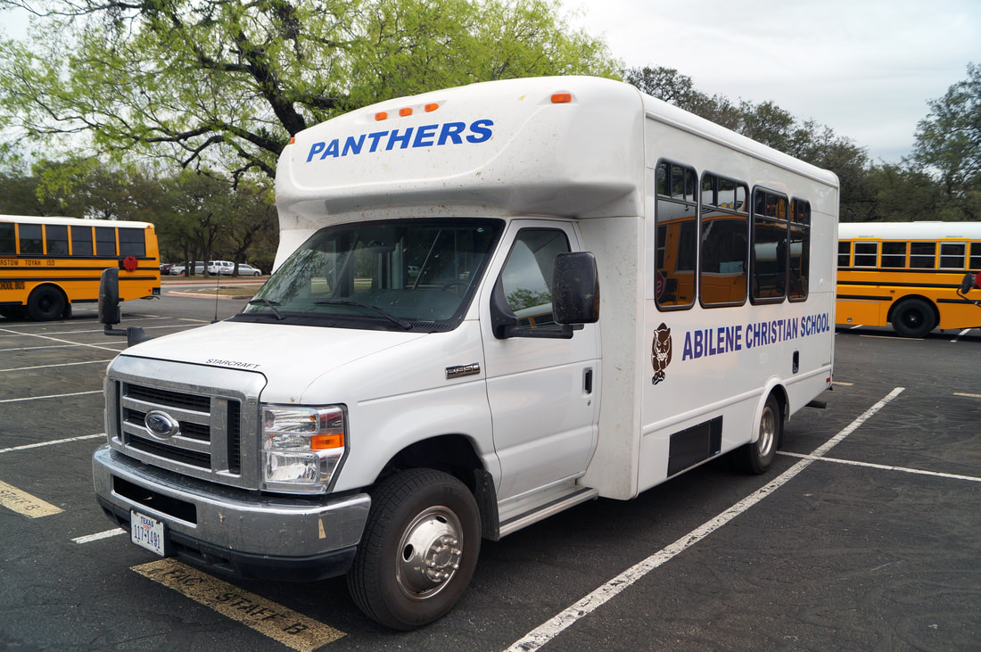 Abilene Christian School Activity Bus