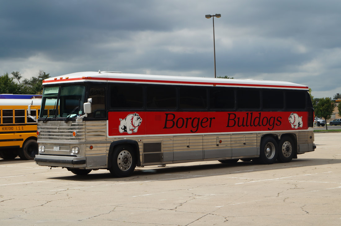 Borger ISD Activity Bus