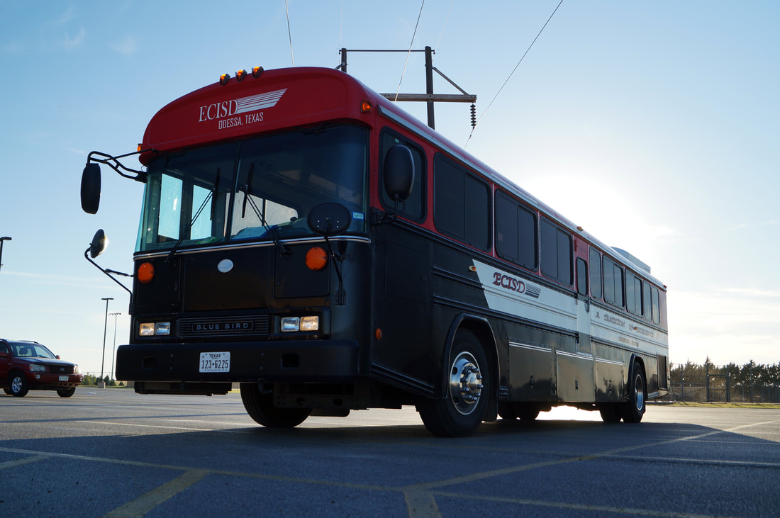 Ector County ISD Odessa Activity Bus