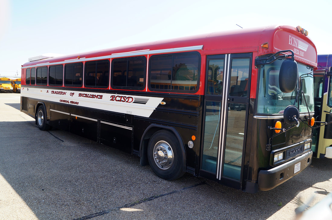 Ector County ISD Odessa Activity Bus