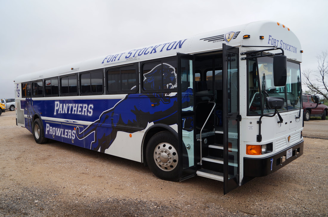 Fort Stockton ISD Activity Bus