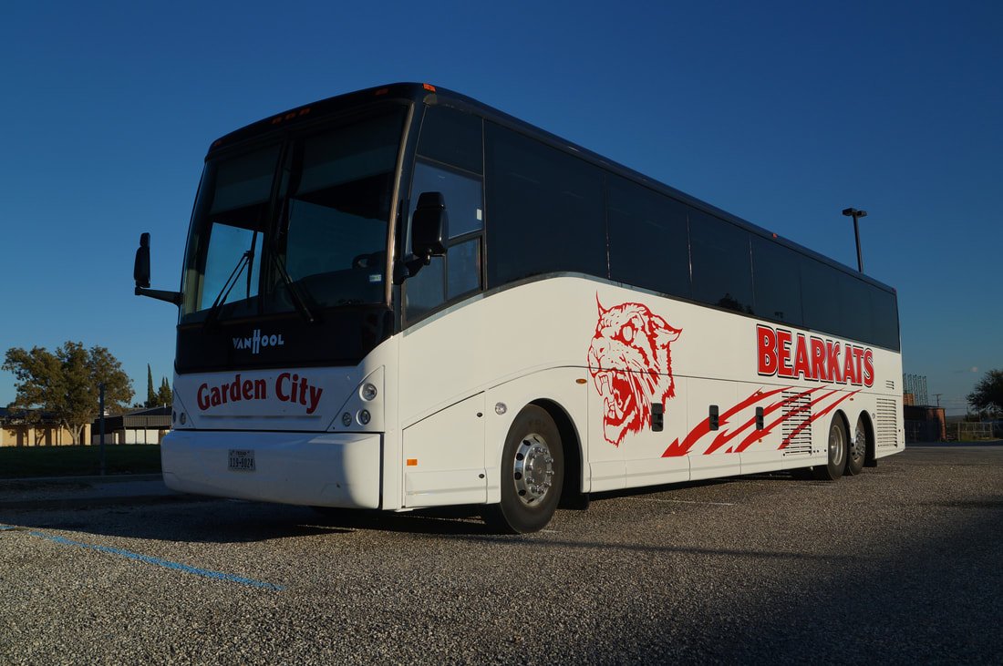 Glasscock County ISD Garden City Activity Bus
