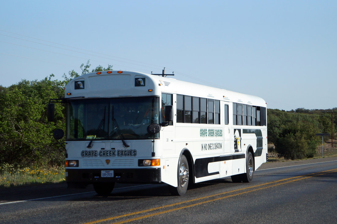 Grape Creek ISD Activity Bus