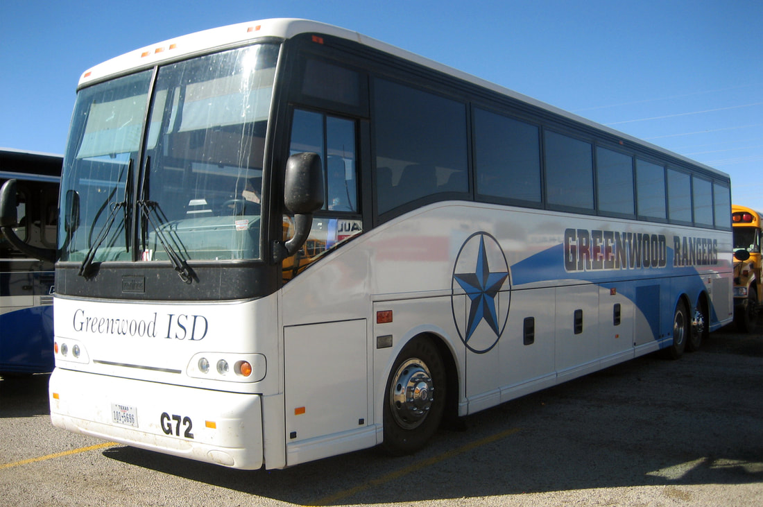 Greenwood ISD Activity Bus