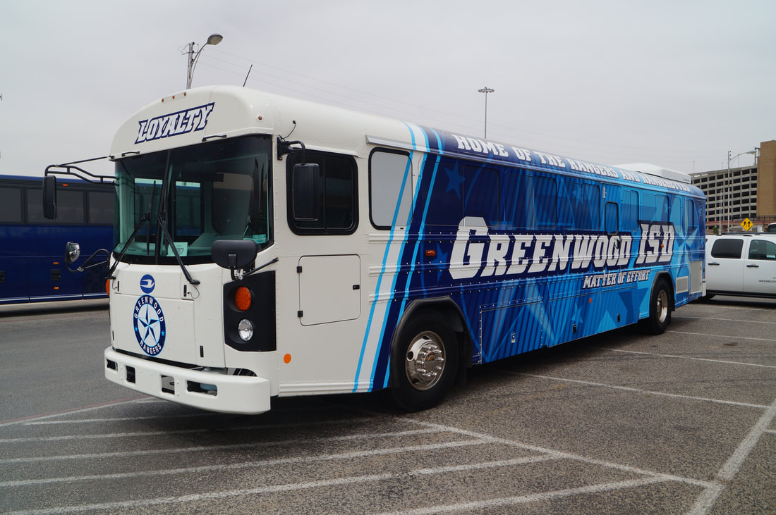 Greenwood ISD Activity Bus