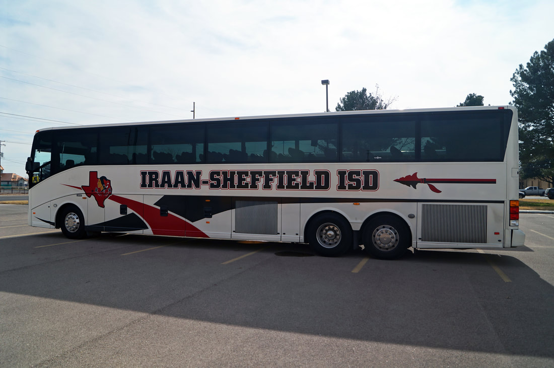 Iraan-Sheffield ISD Van Hool C2045