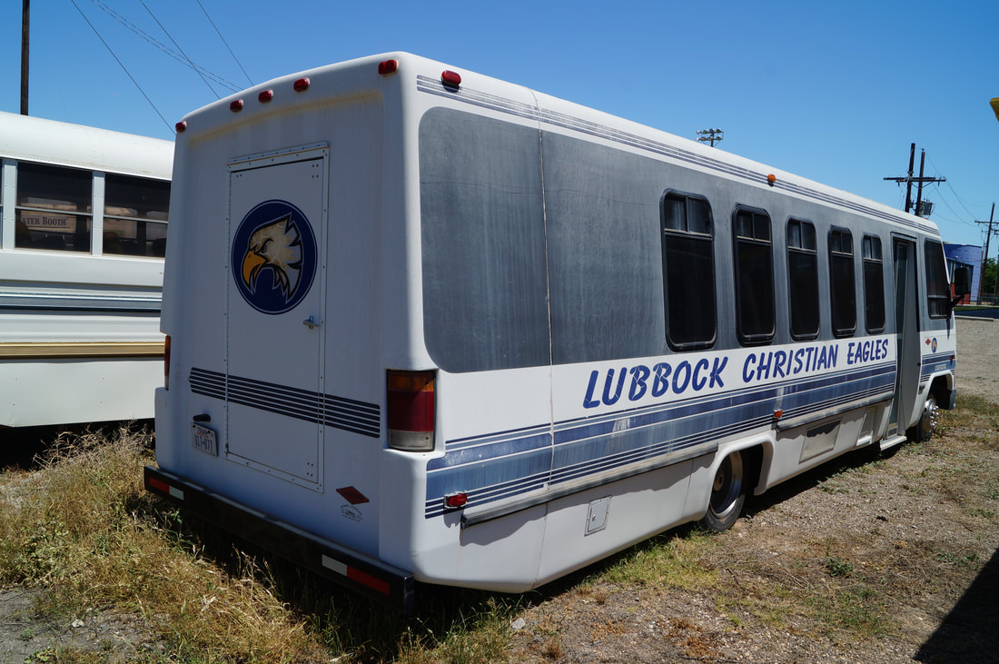 Lubbock Christian Diamond Coach Freightliner Bus