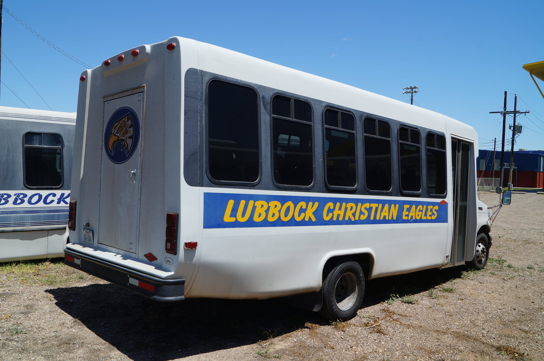 Lubbock Christian Diamond Coach Ford Mini-Bus