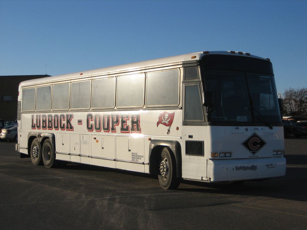 Lubbock Cooper ISD Activity Bus