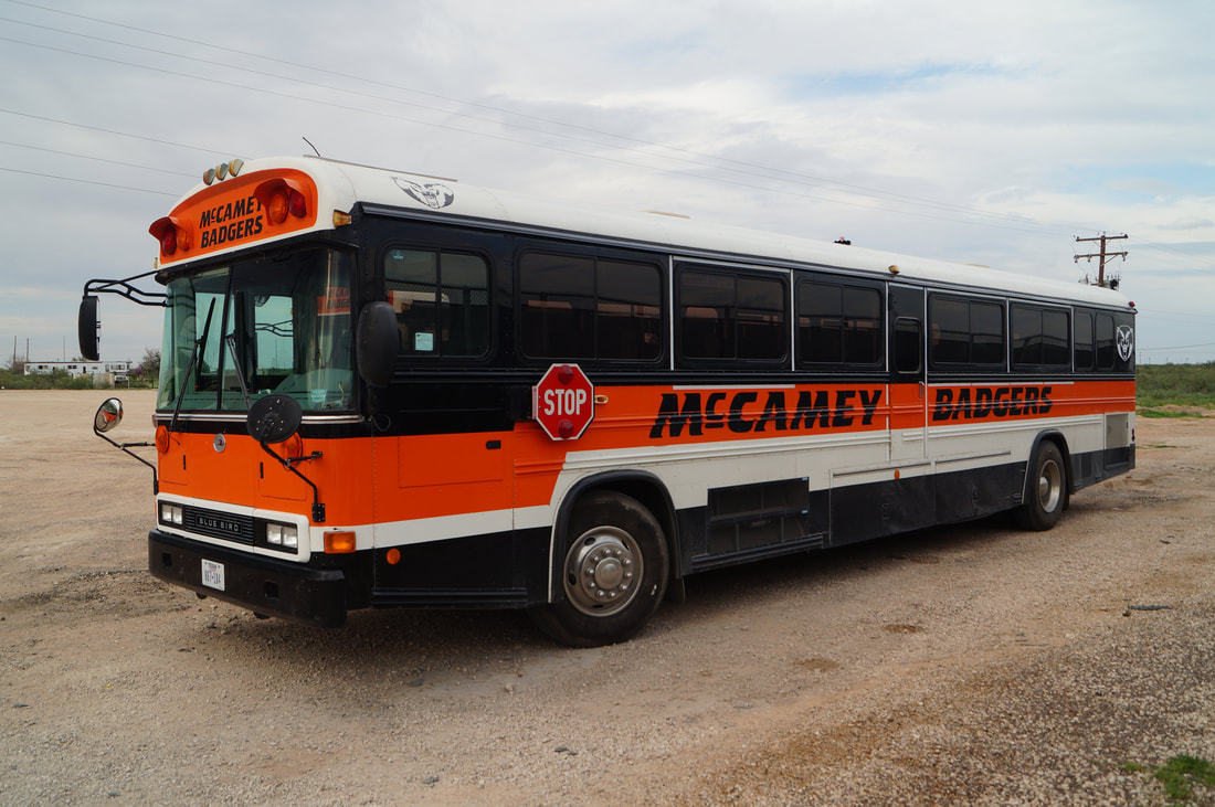 McCamey ISD Activity Bus