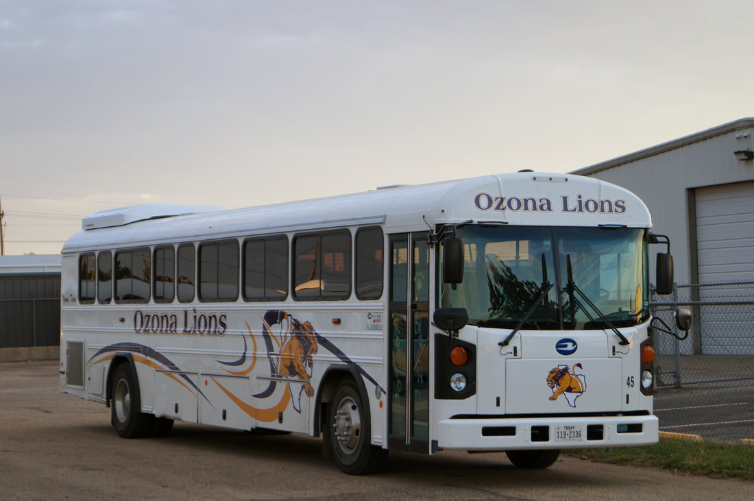 Ozona - Crockett County CCSD Activity Bus