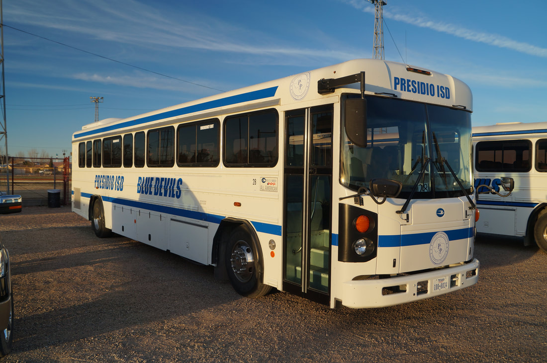 Presidio ISD Activity Bus