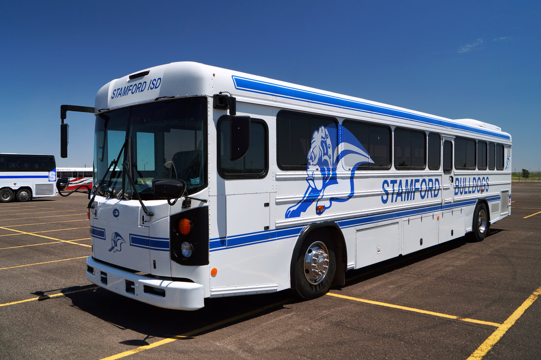 Stamford ISD Activity Bus