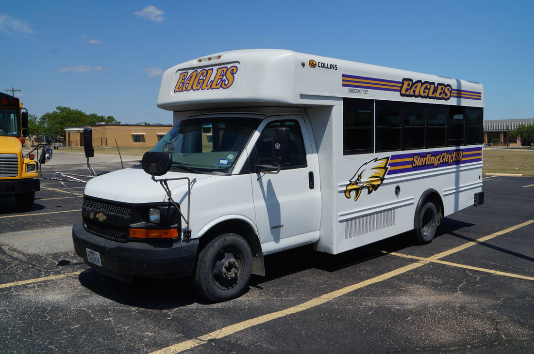 Sterling City ISD Activity Bus