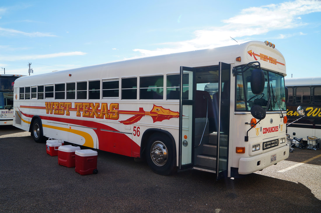 Plemons-Stinnett-Phillips CISD West Texas Activity Bus